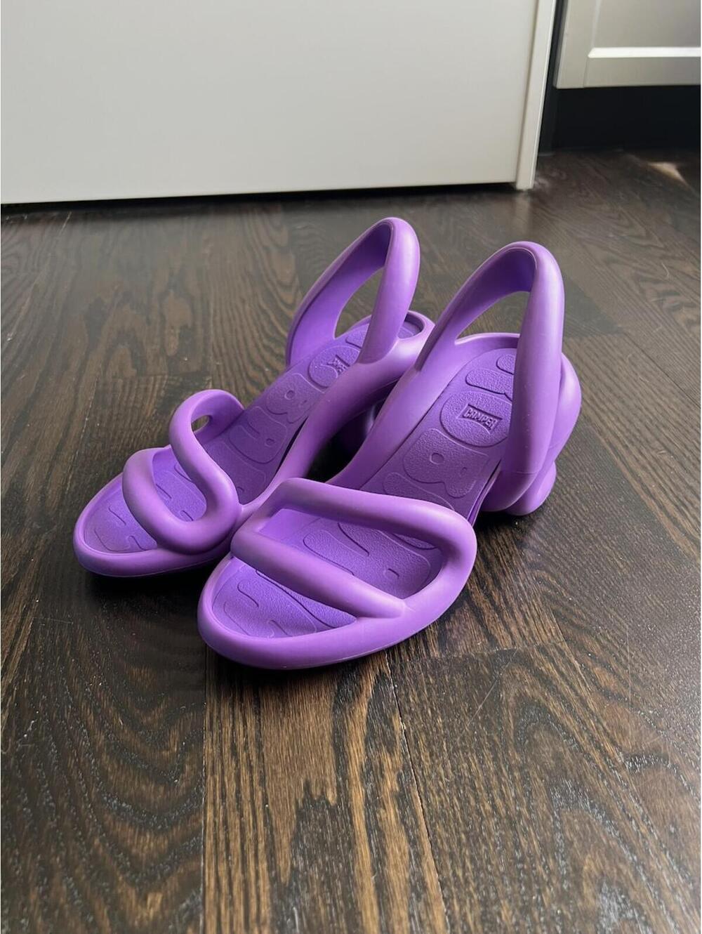 Camper Kobarah Purple Sandals NEW Women's EU 36 NEVER WORN MSRP $225 - Picture 3 of 5